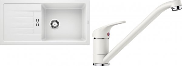 Set 13-A Blanco Favum XL 6 S + Blanco Daras - Biela