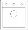 Blanco Dalago 45 s excentrom - Antracit - 6
