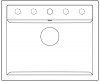 Blanco Dalago 6 s excentrom - Antracit - 7