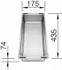 Blanco miska pre Pleon, Etagon, Mevit XL 6 S, Subline - Nerez - 3
